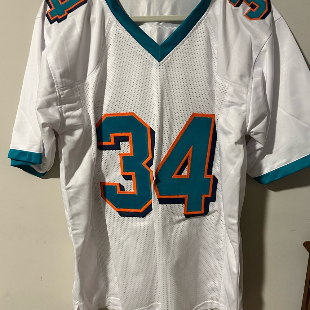 Authenticated Signed Ricky Williams Dolphins Foot… - image 1